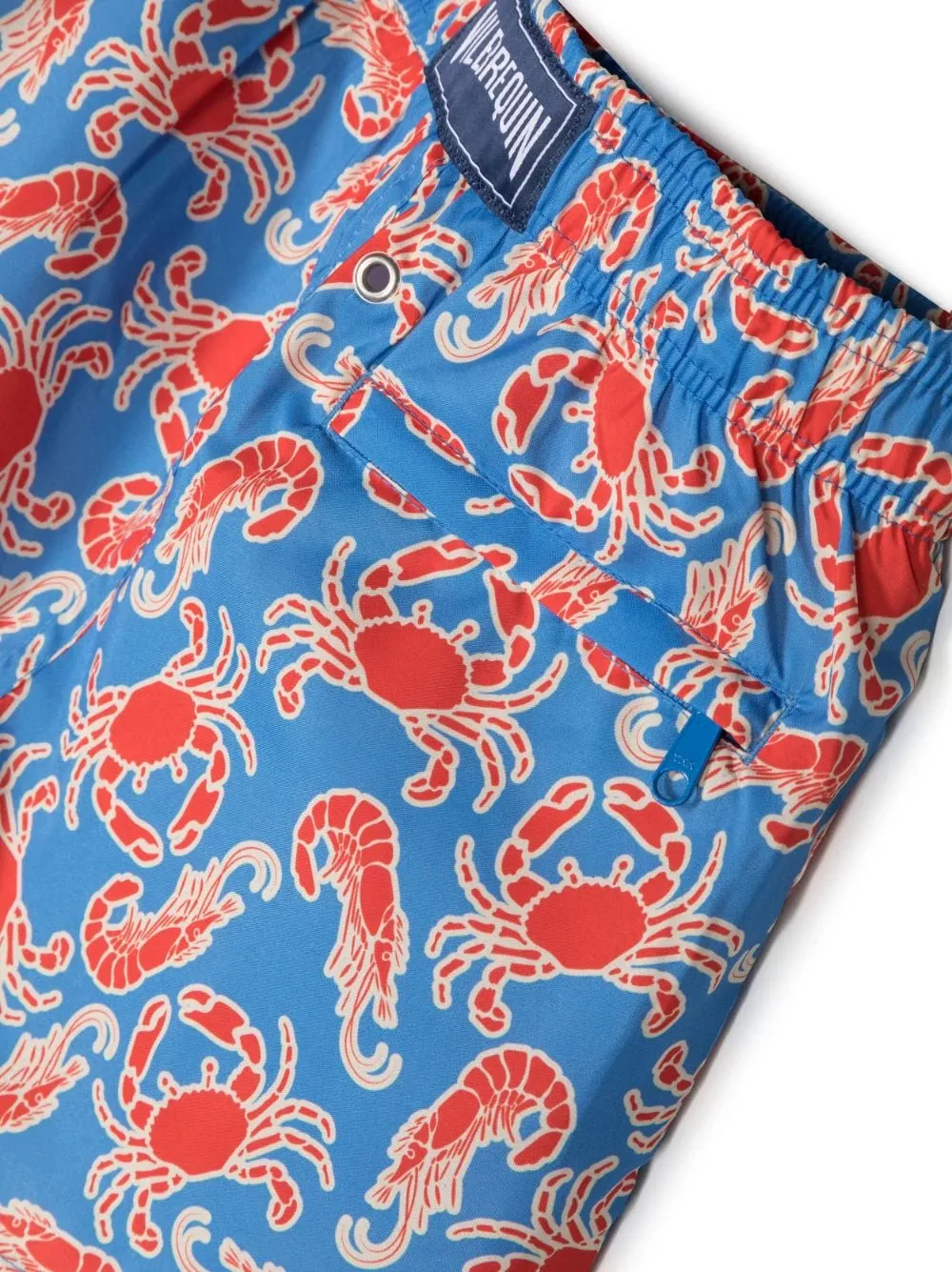 Kids graphic-print swim shorts