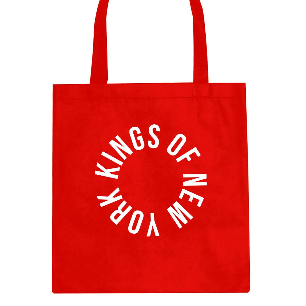 Kings Of New York Circle Emblem Logo Tote Bag