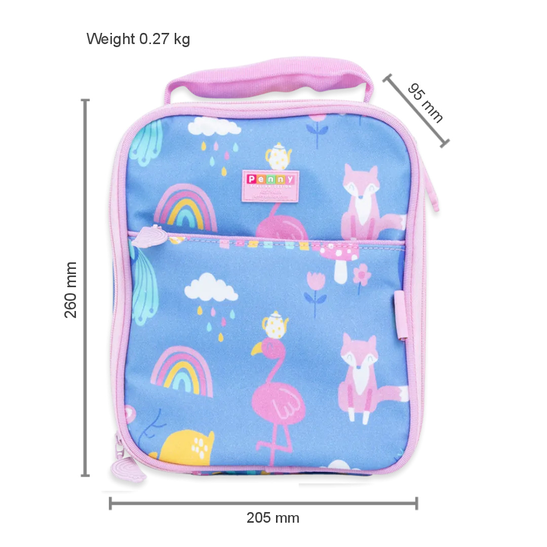 Large Insulated Lunch Bag  - Rainbow Days