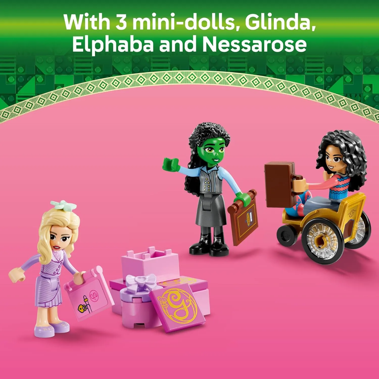 Lego 75681 - Wicked Glinda, Elphaba & Nessarose at Shiz Uni