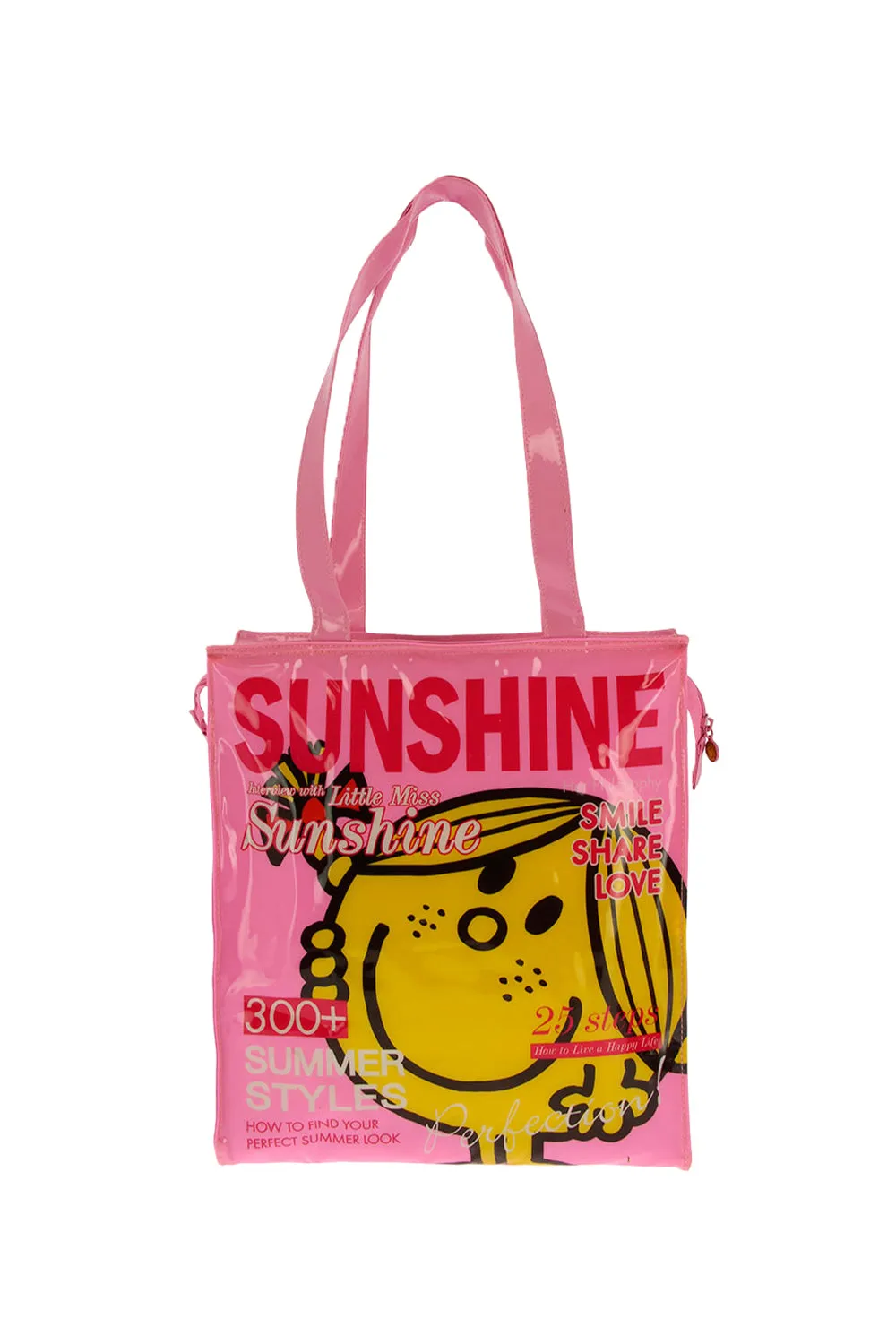 Little Miss Sunshine Plastic Tote Shopper Bag