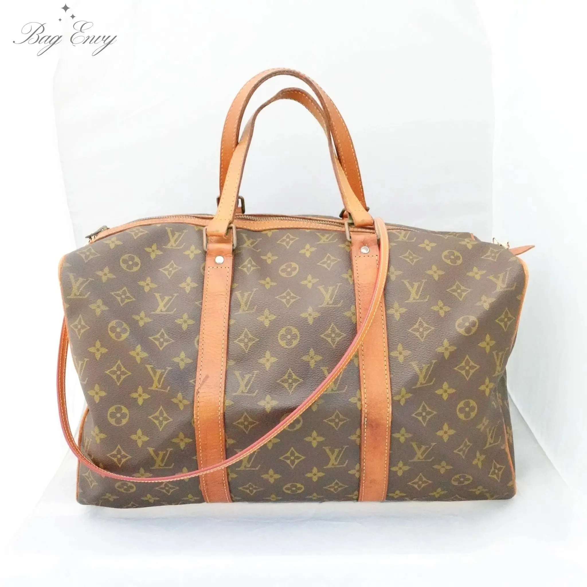 LOUIS VUITTON Monogram Sac Souple with Added Strap