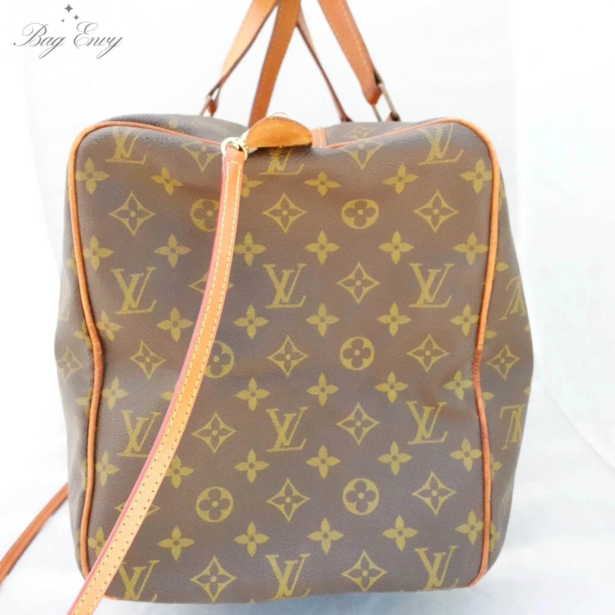 LOUIS VUITTON Monogram Sac Souple with Added Strap