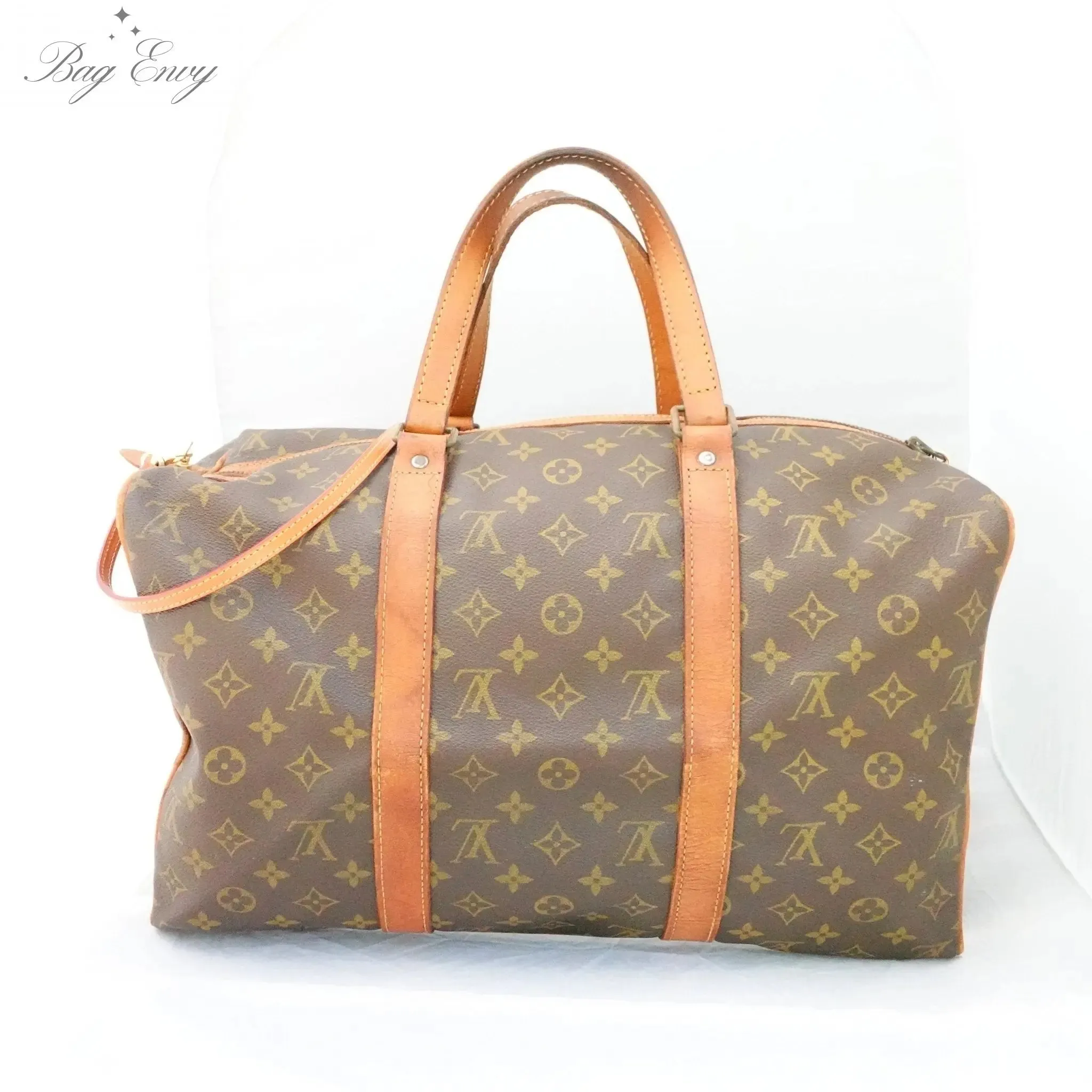 LOUIS VUITTON Monogram Sac Souple with Added Strap