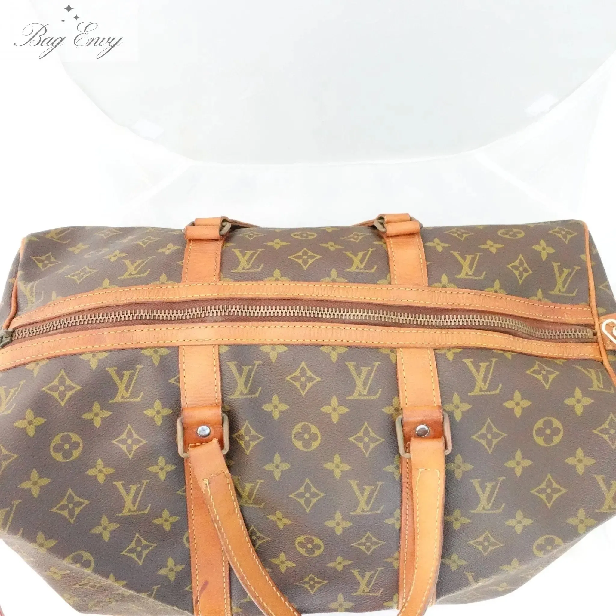 LOUIS VUITTON Monogram Sac Souple with Added Strap