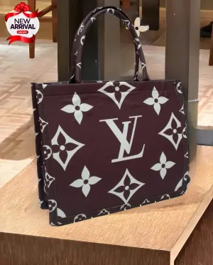 Louis Vuitton Women's Big Size Shoulder Bag (Maroon)