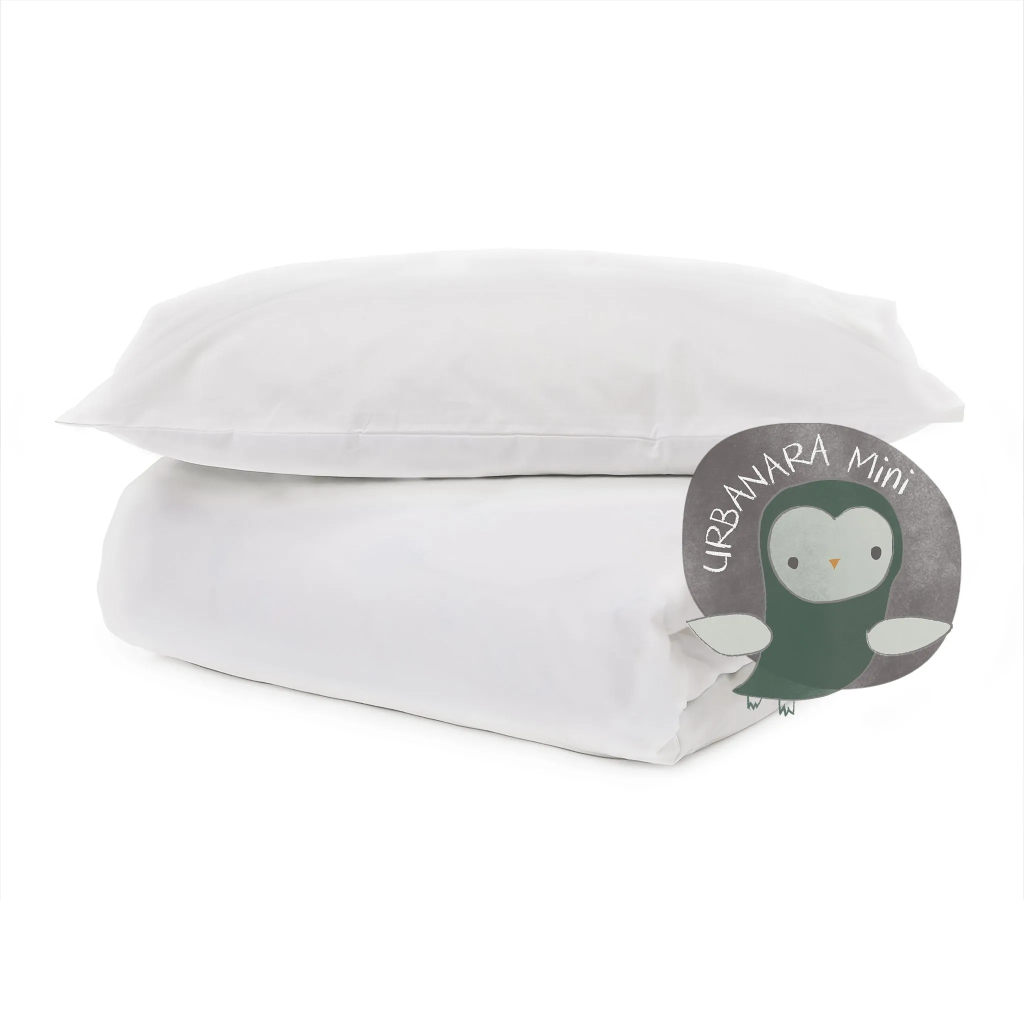 Manteigas Mini Percale Bedlinen Set [White]