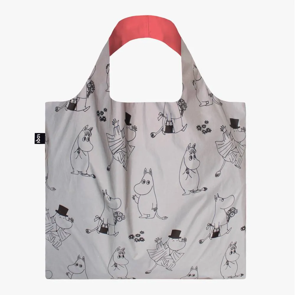 Moomin Family Pattern Reflective Bag - LOQI