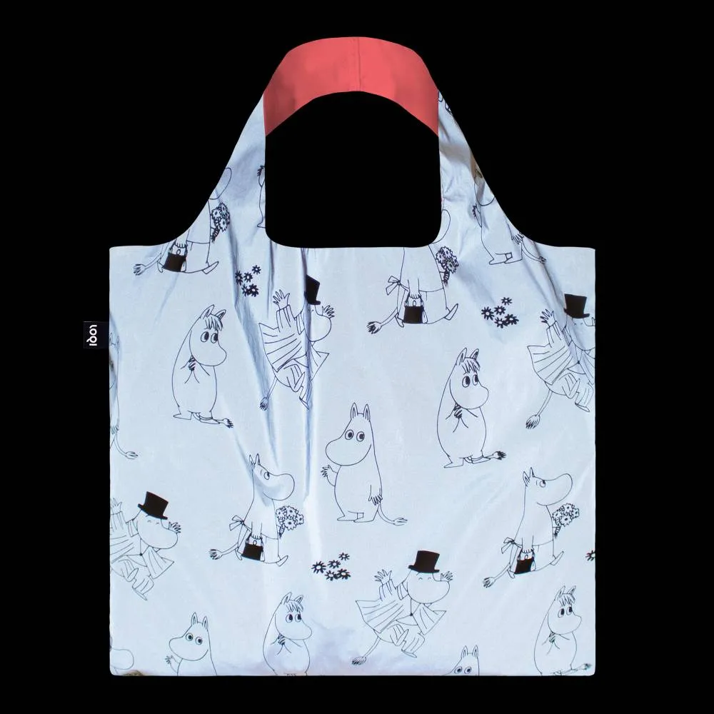 Moomin Family Pattern Reflective Bag - LOQI