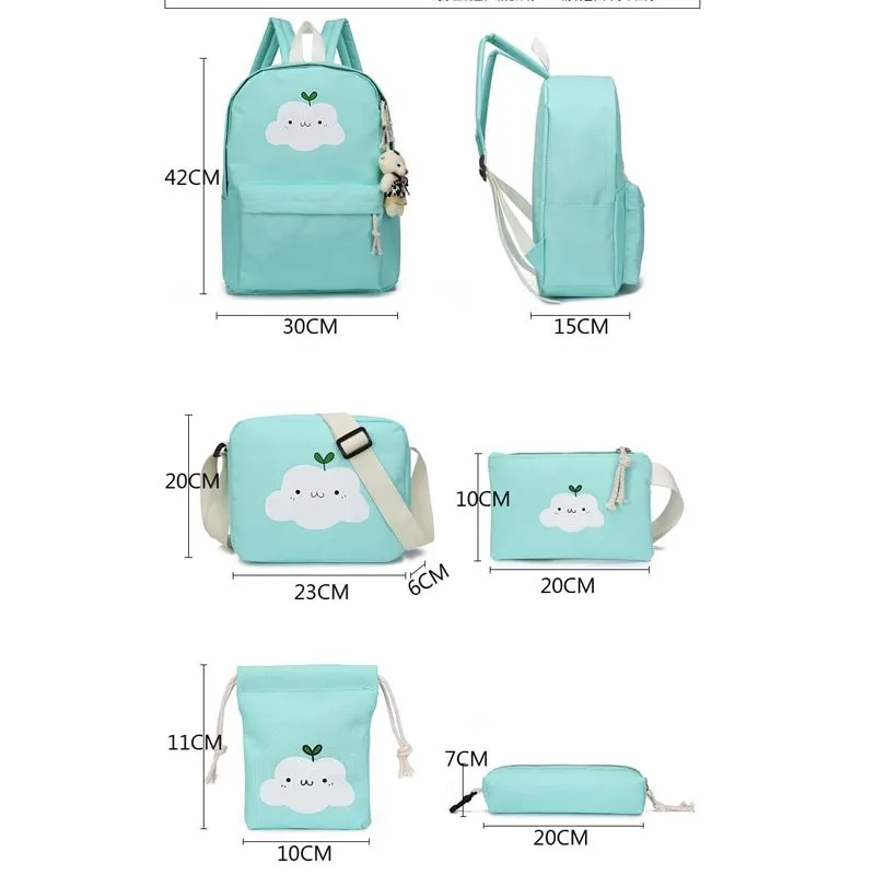 New Fashion Nylon Backpack Schoolbags