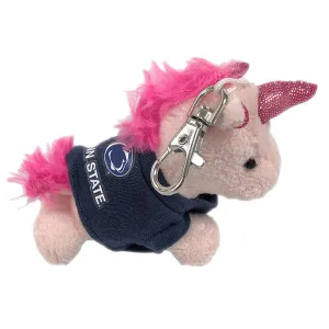 Plush Pals Pink Unicorn Keychain