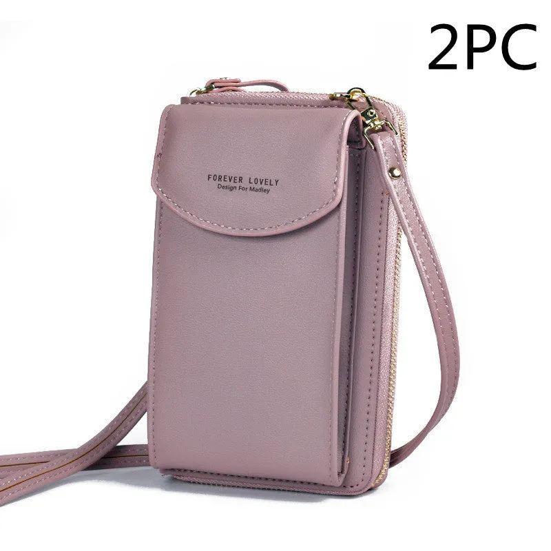 PU Luxury Handbags Womens Bags for Woman Ladies Hand Bags Women's Crossbody Bags Purse Clutch Phone Wallet Shoulder Bag