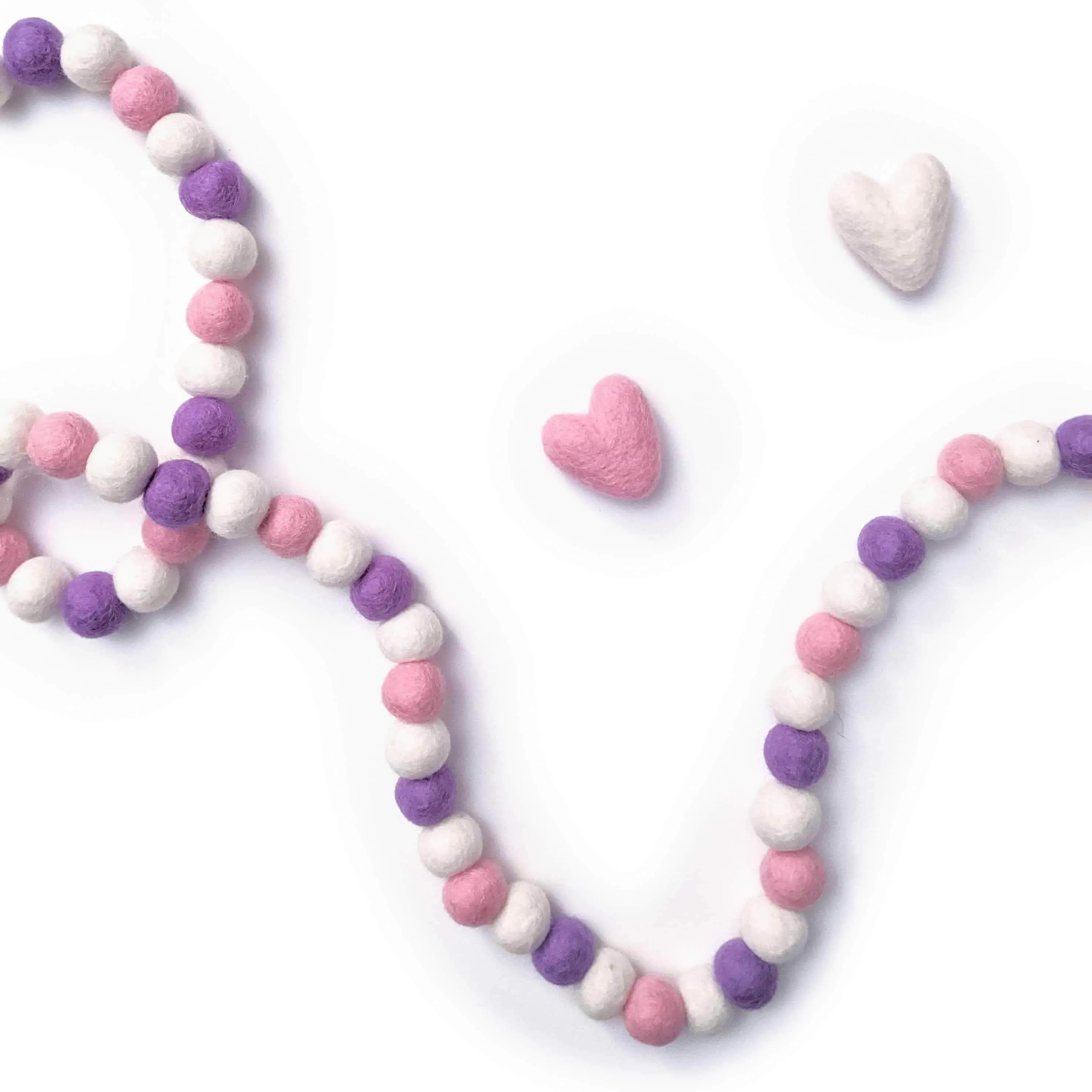 Purple Valentine - Eco Garland