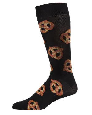 "Pretzels" Crew Bamboo Socks by Me Moí - SALE