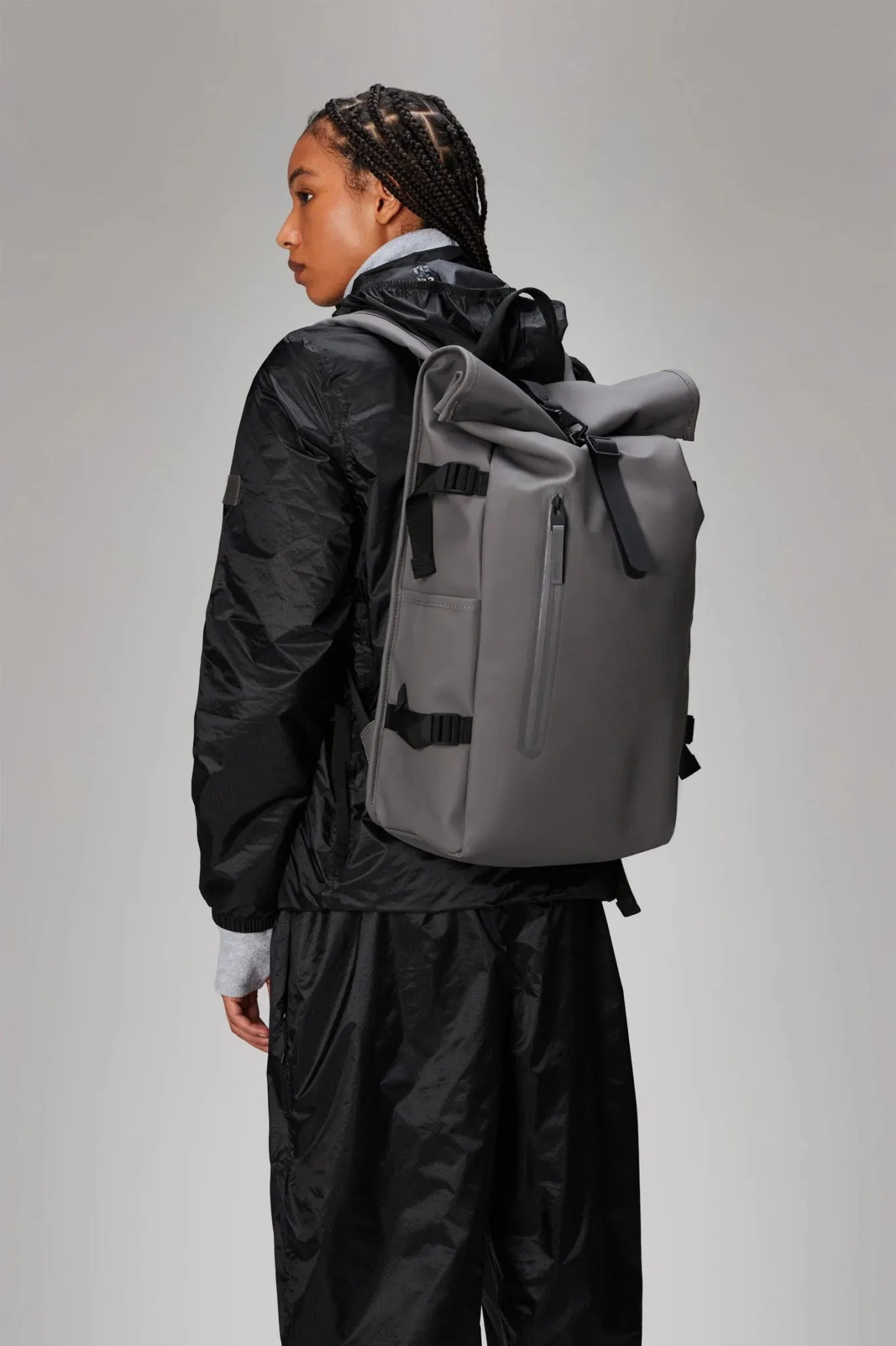 RAINS ROLLTOP Rucksack Large W3