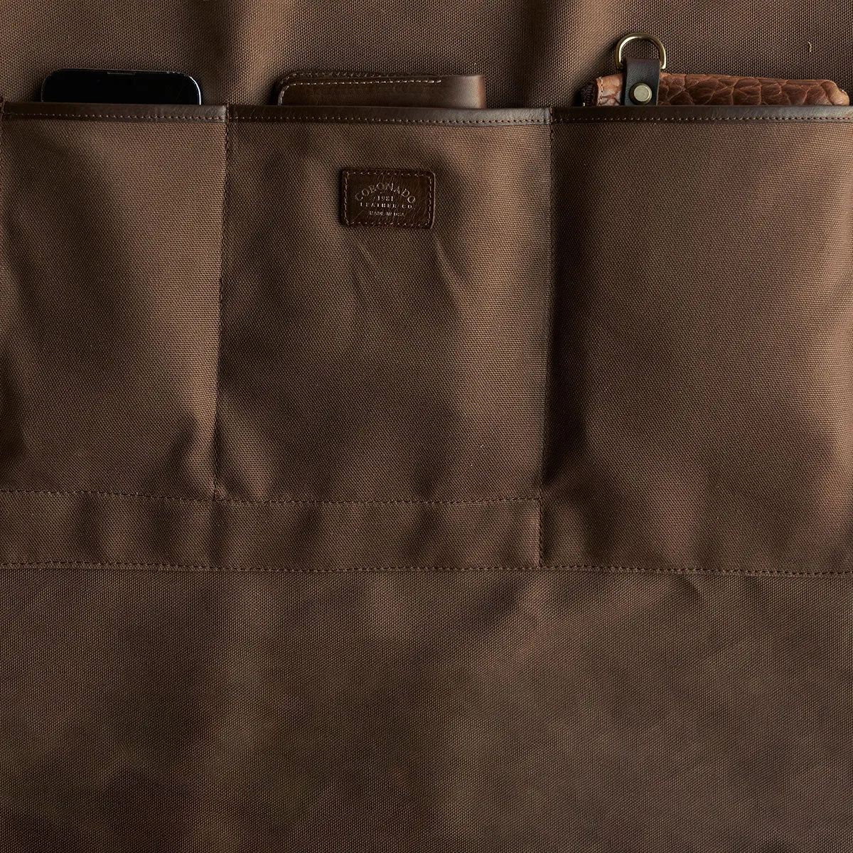 The Porter Briefcase | Horween® Brown