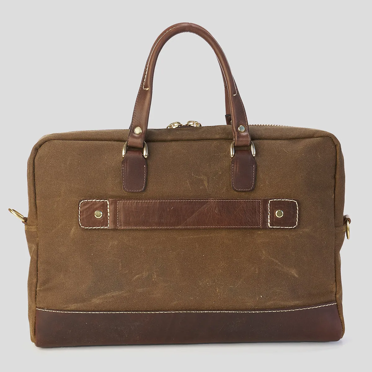 The Porter Briefcase | Horween® Brown