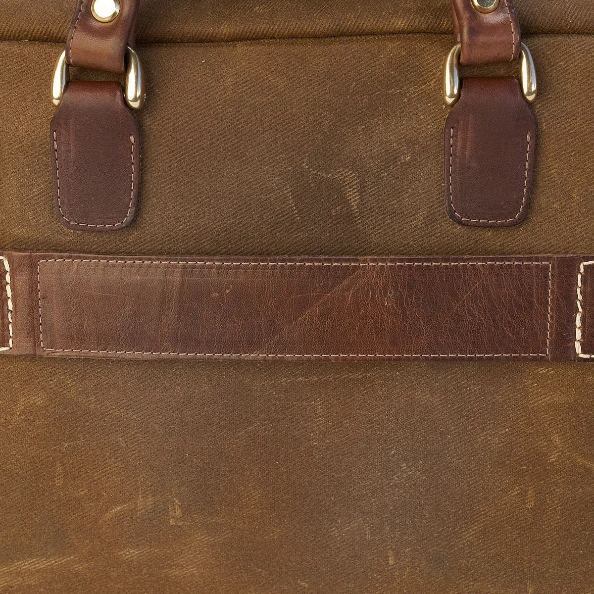 The Porter Briefcase | Horween® Brown