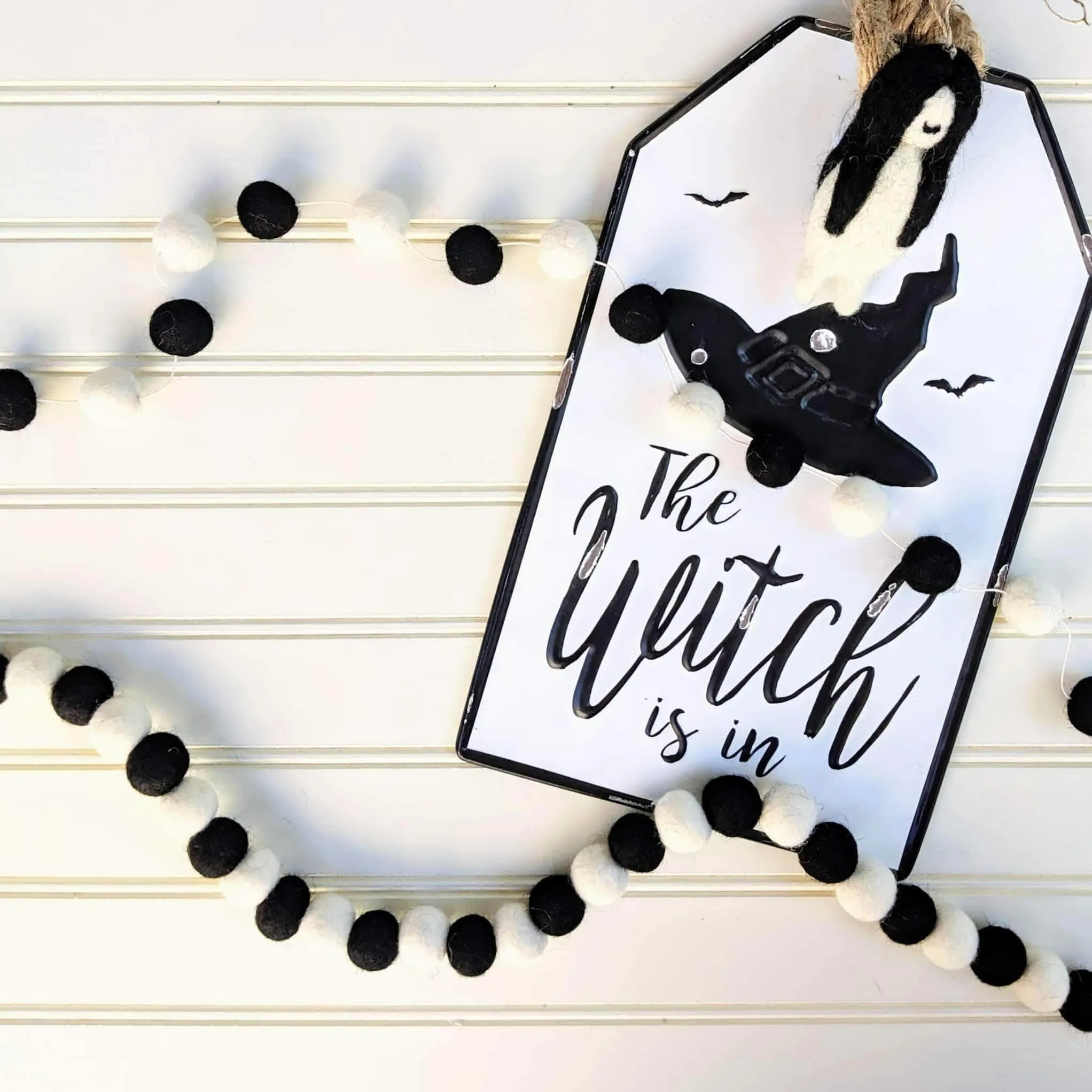 The Witch Is In - Eco Garland