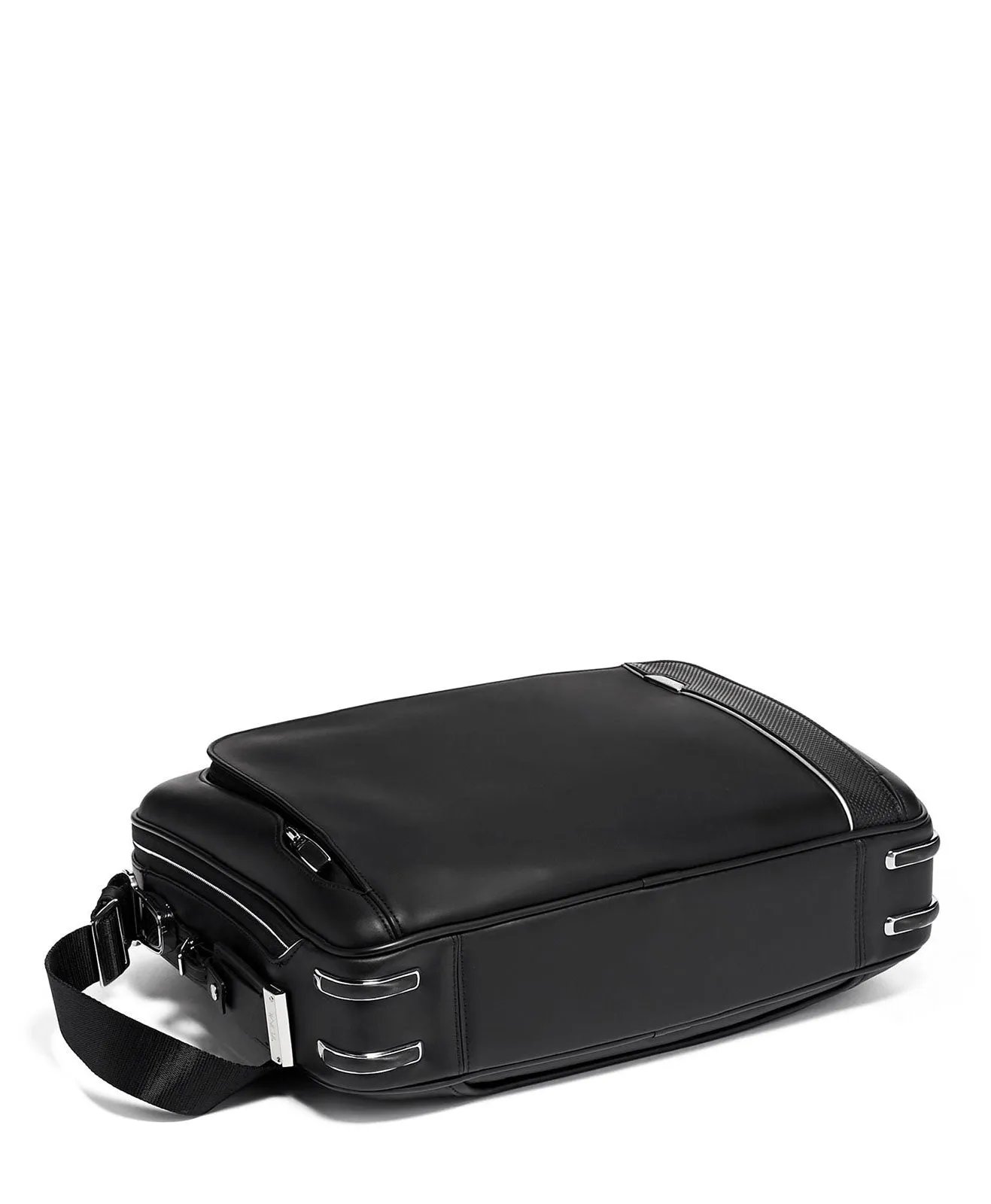 Tumi Sadler Brief, Black Leather