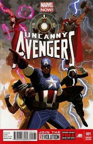 Uncanny Avengers #1 Incentive Adi Granov Variant Cover s # 1  *NM*  (2012)