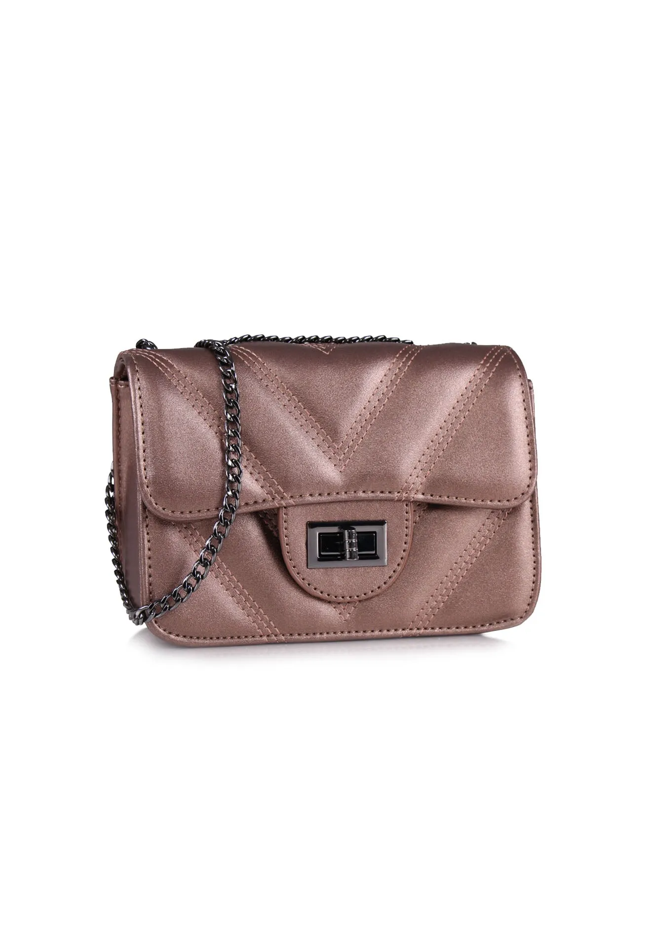 VOIR Quilted-V Sling Bag