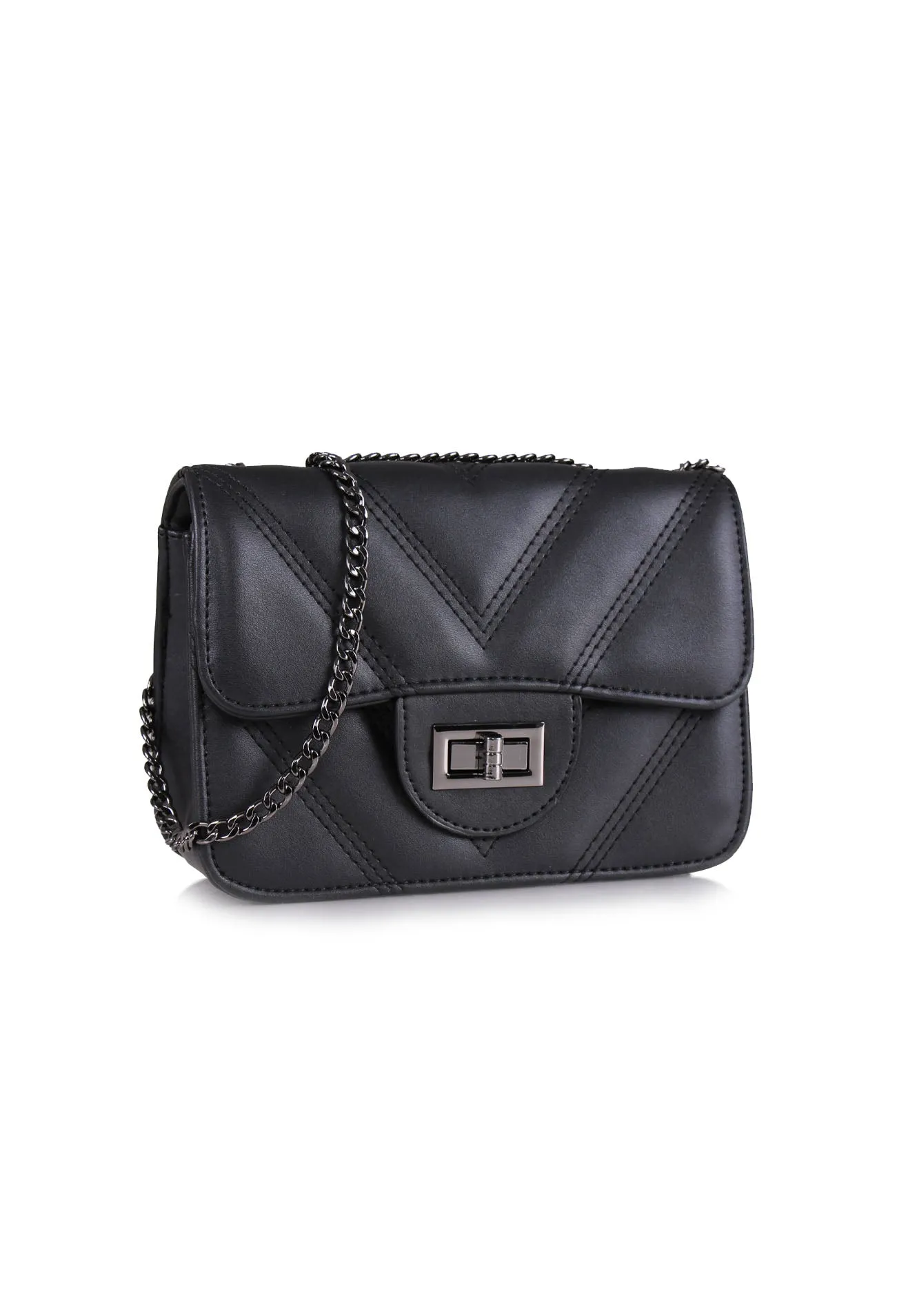 VOIR Quilted-V Sling Bag