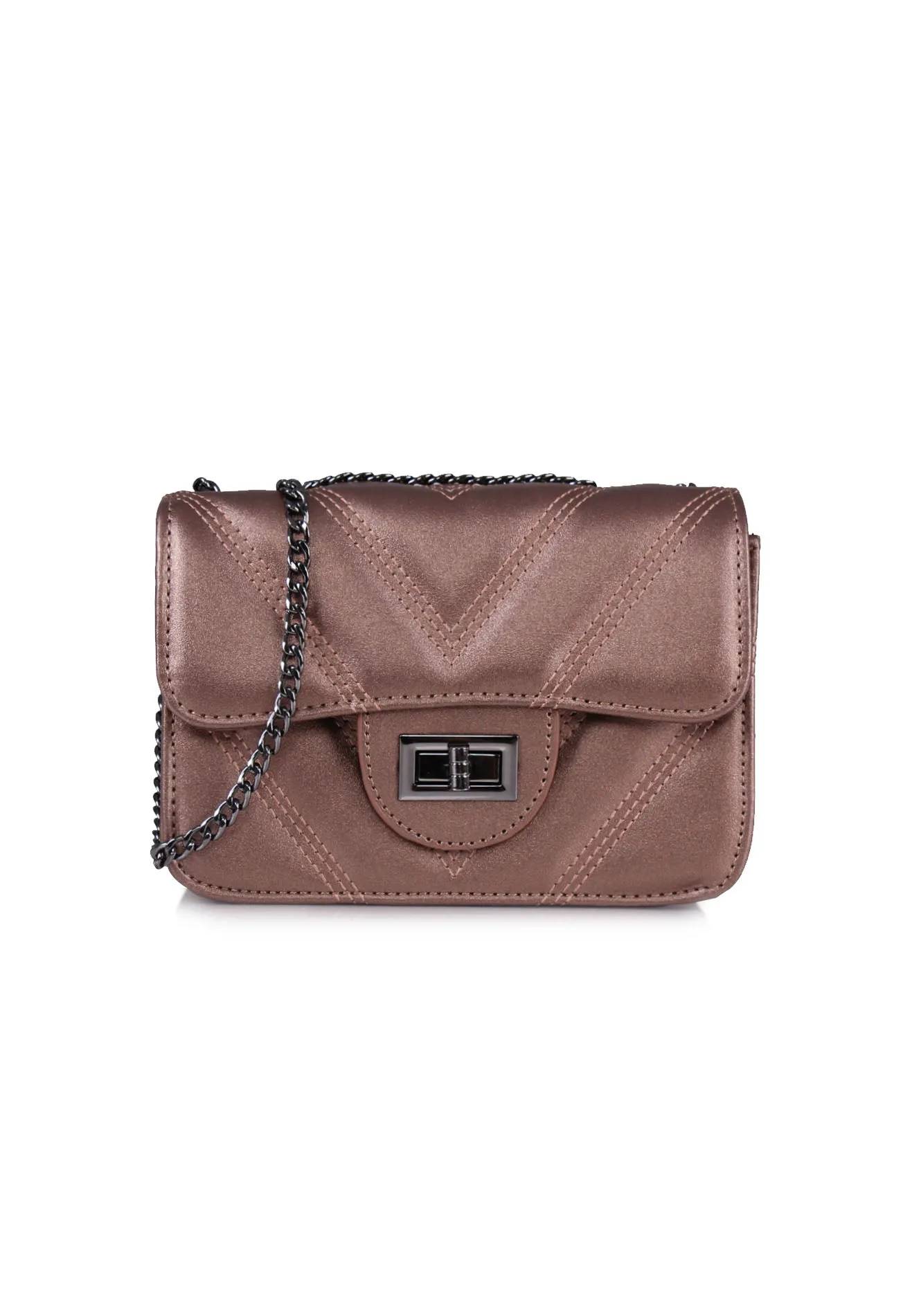 VOIR Quilted-V Sling Bag