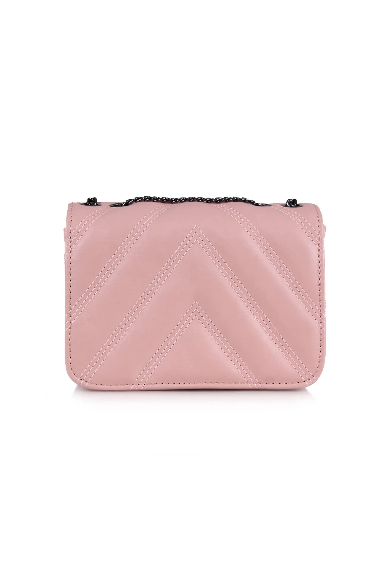 VOIR Quilted-V Sling Bag