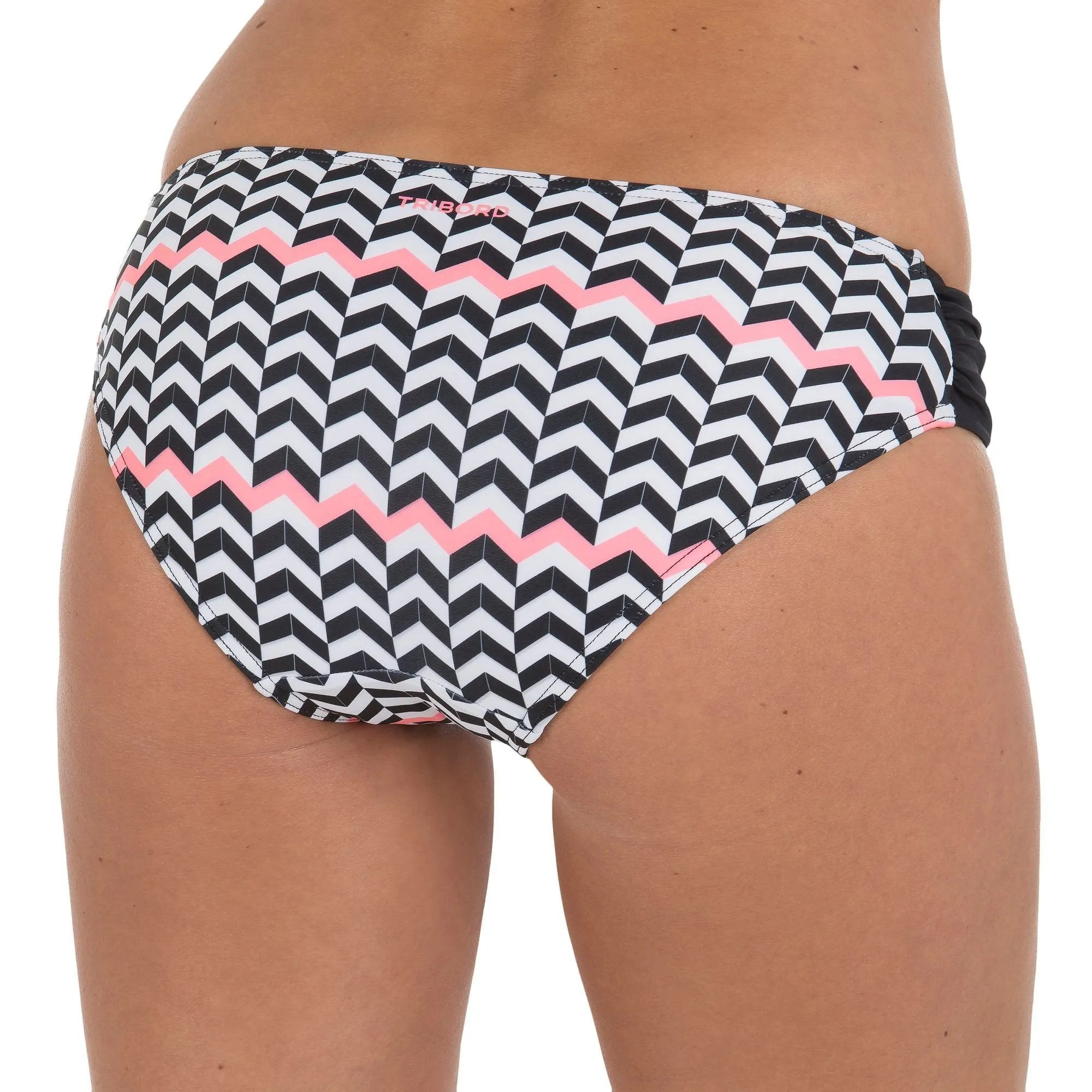 Women's Bikini Bottom With Ruched Sides Niki Zag