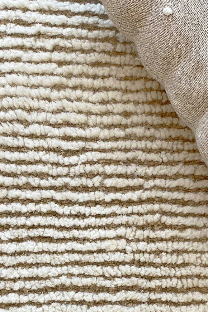 WOOL AREA RUG KOA SANDSTONE