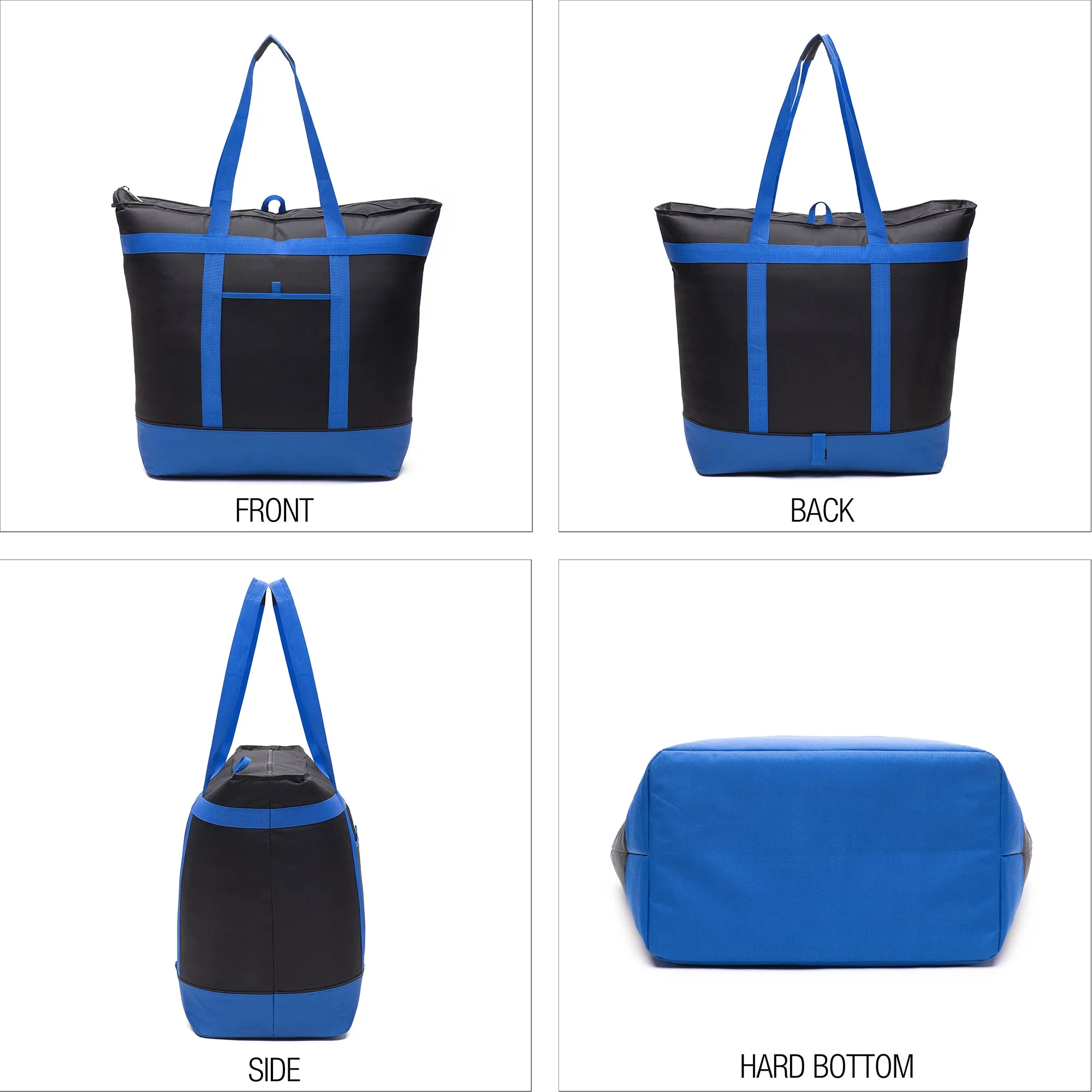 XXX-Large Insulated Cooler Tote for Shopping, Grocery Trips, Pizza Delivery, Camping, Beach.