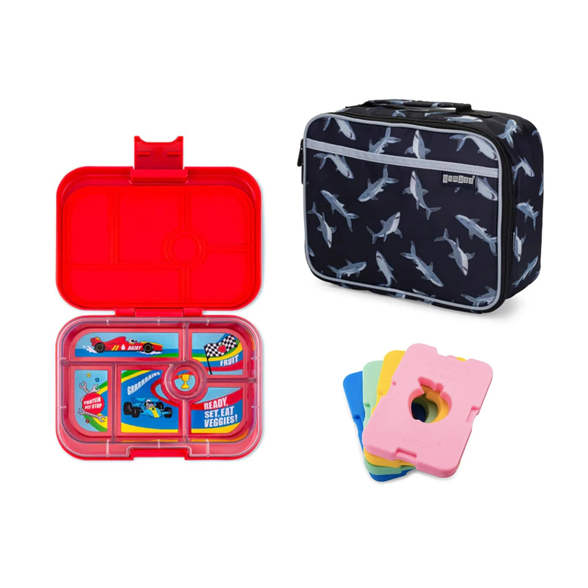 Yumbox Original Bundle - Bento Lunch Box, Bag, Ice Pack